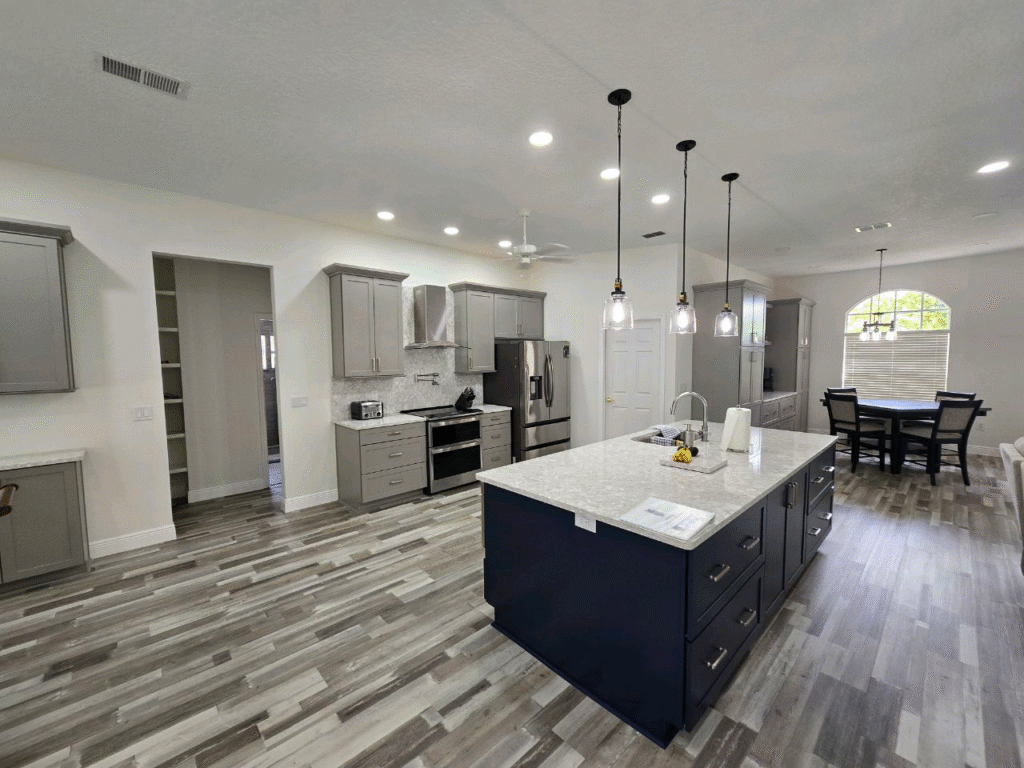 After kitchen remodel