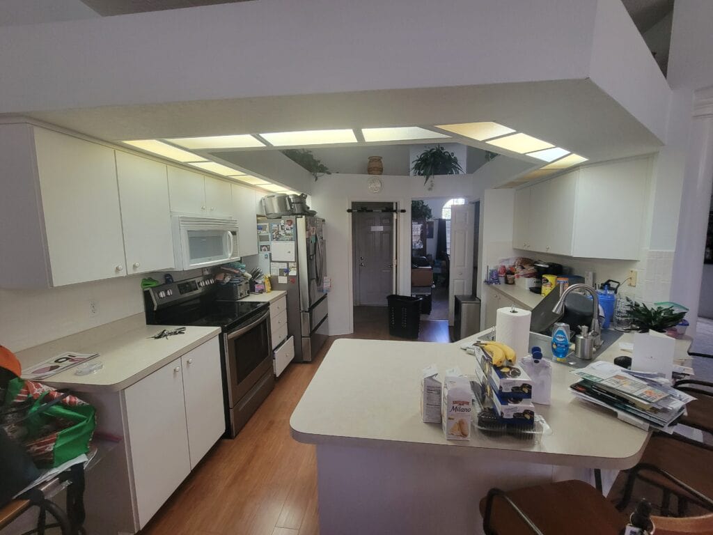 Before kitchen remodel